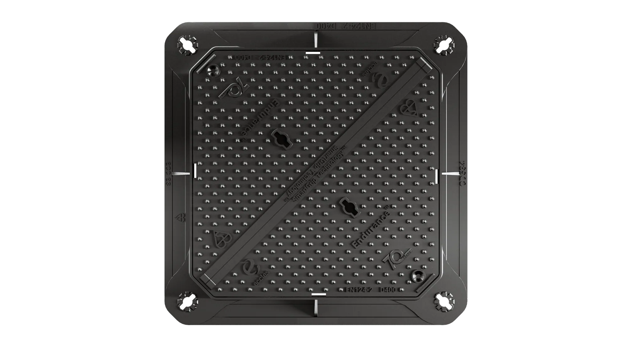 D400 ductile iron access cover and frame