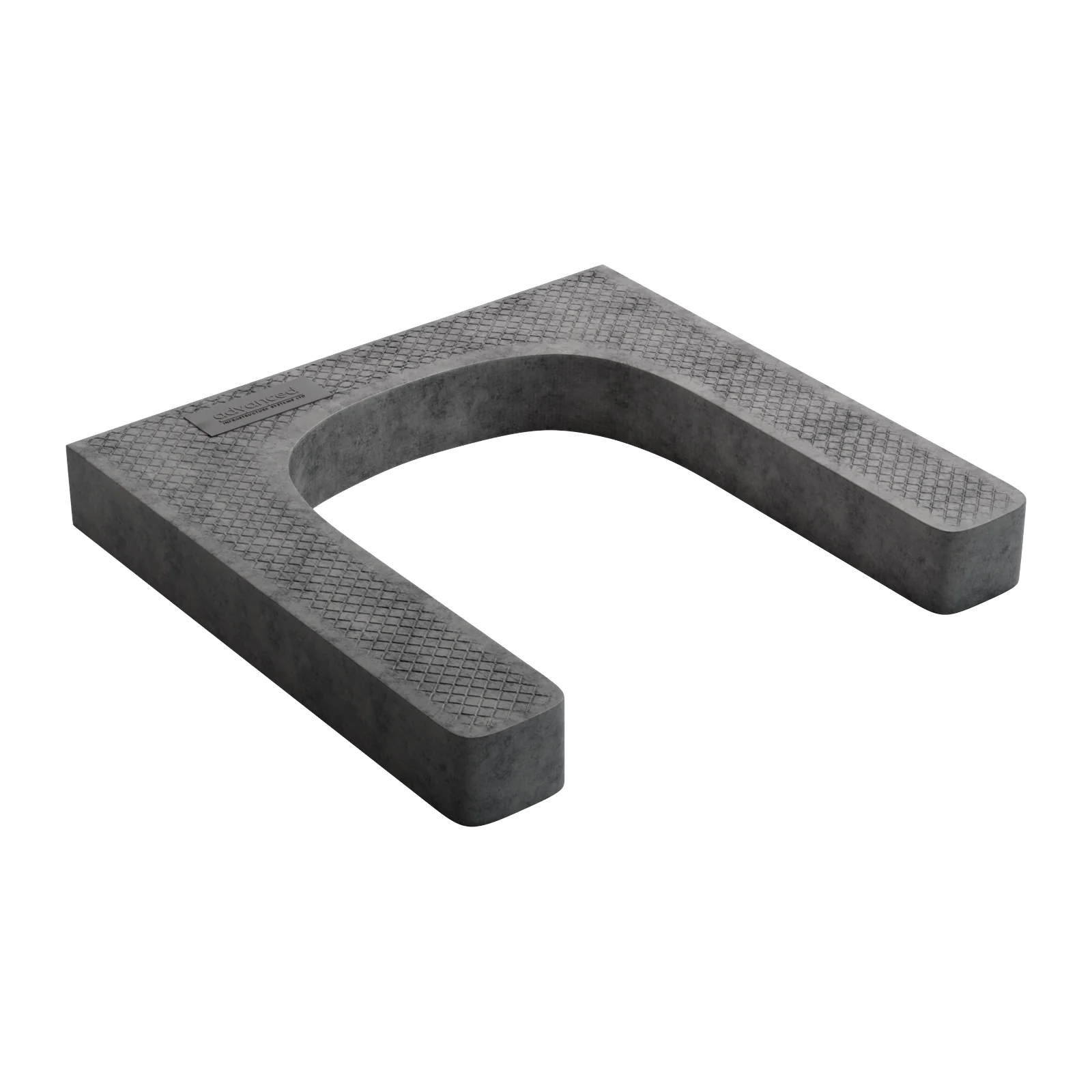 enviroSLAB® horseshoe gully slab in recycled PVC