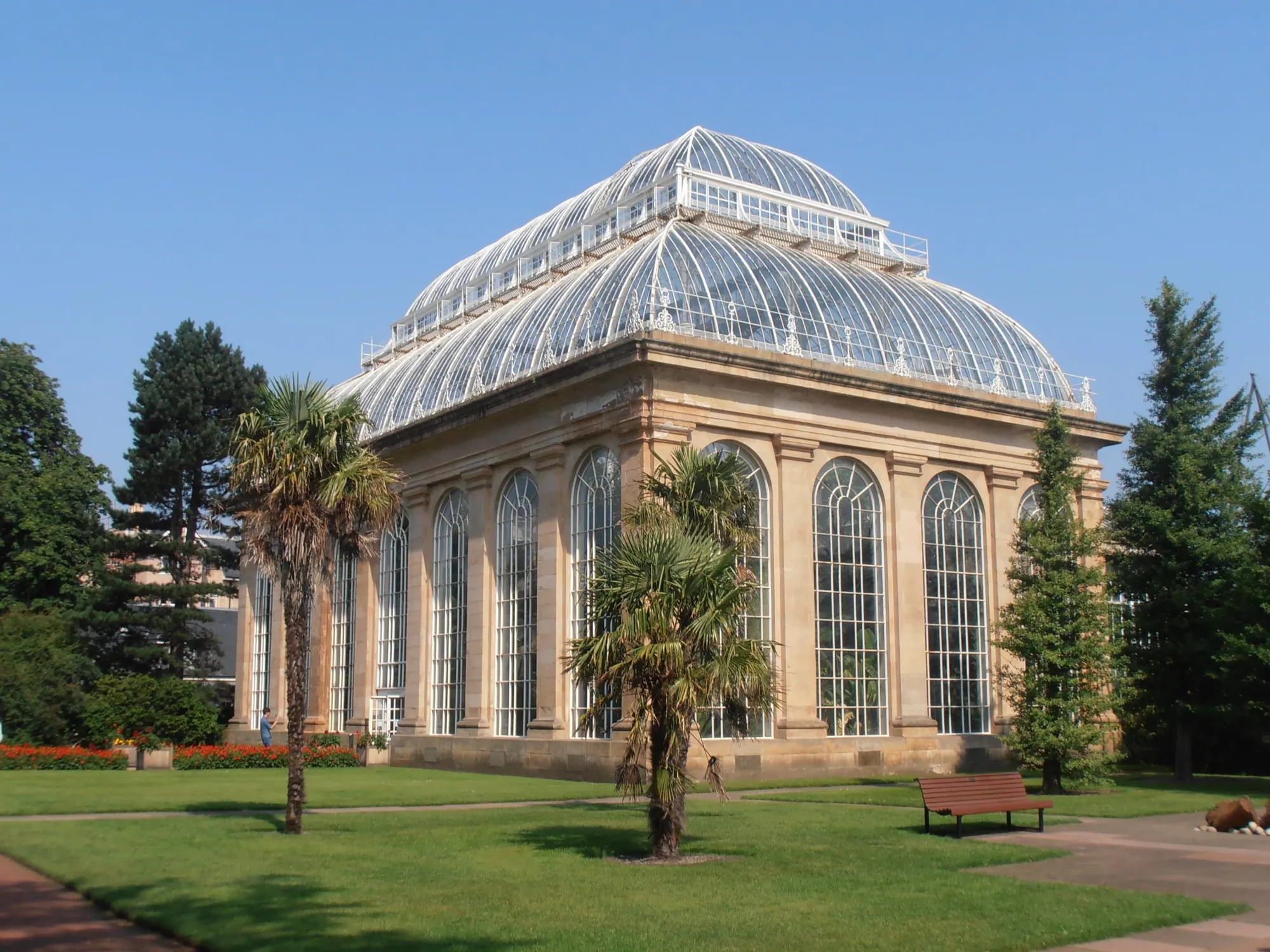 Glasshouse at the Royal Botanic Garden Edinburgh